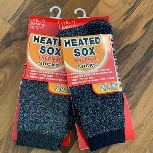 heated Sox Thermal Socks 2 Pairs